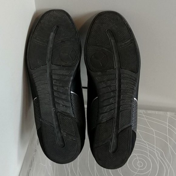 PUMA Black and Silver Athletic Shoes sz 7.5 - Picture 10 of 10